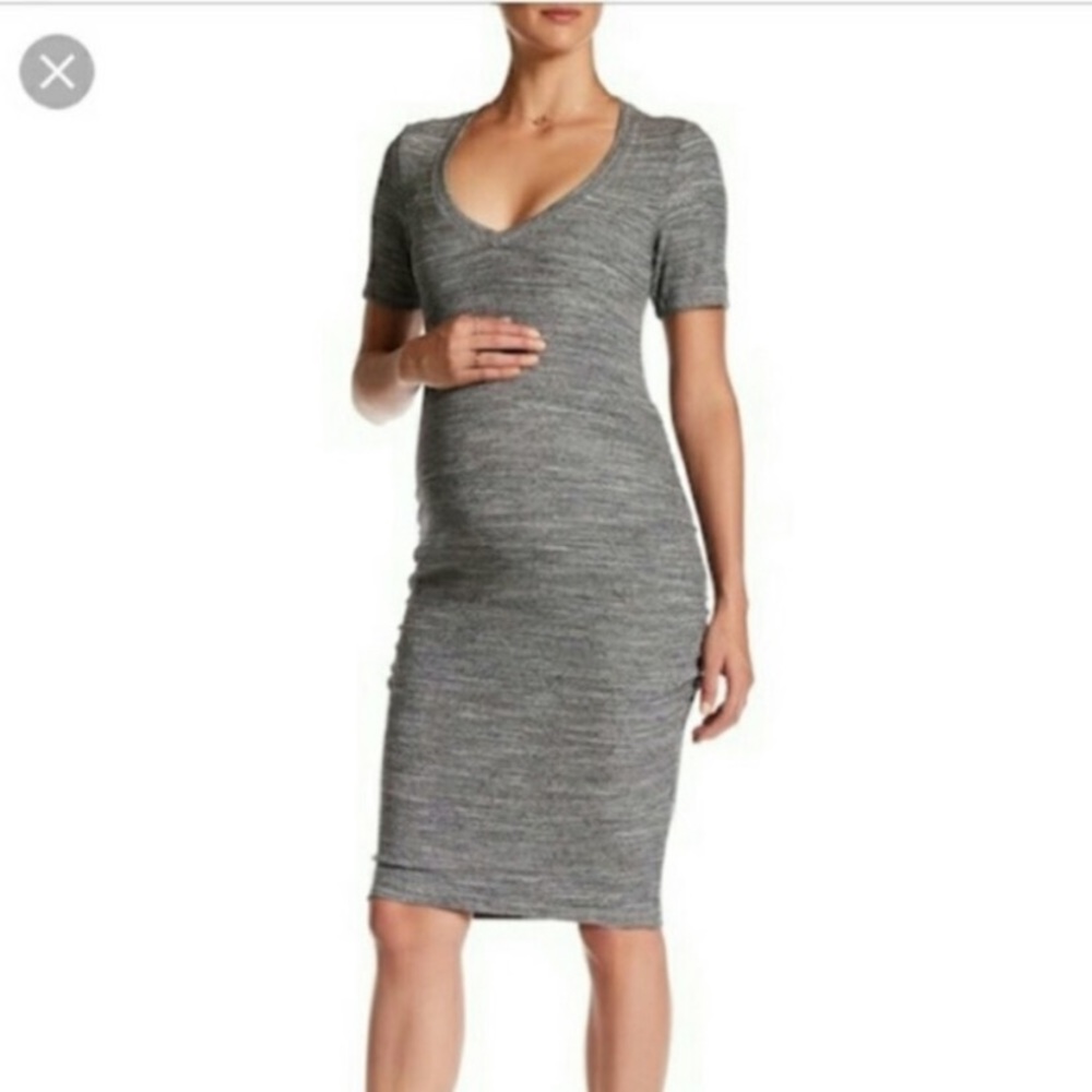 TART MATERNITY Bodycon dress Size S Gray A46